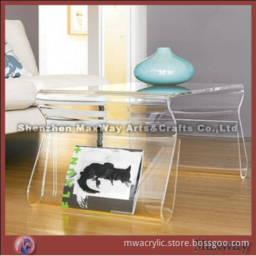 Elegant crystal long acrylic tea table